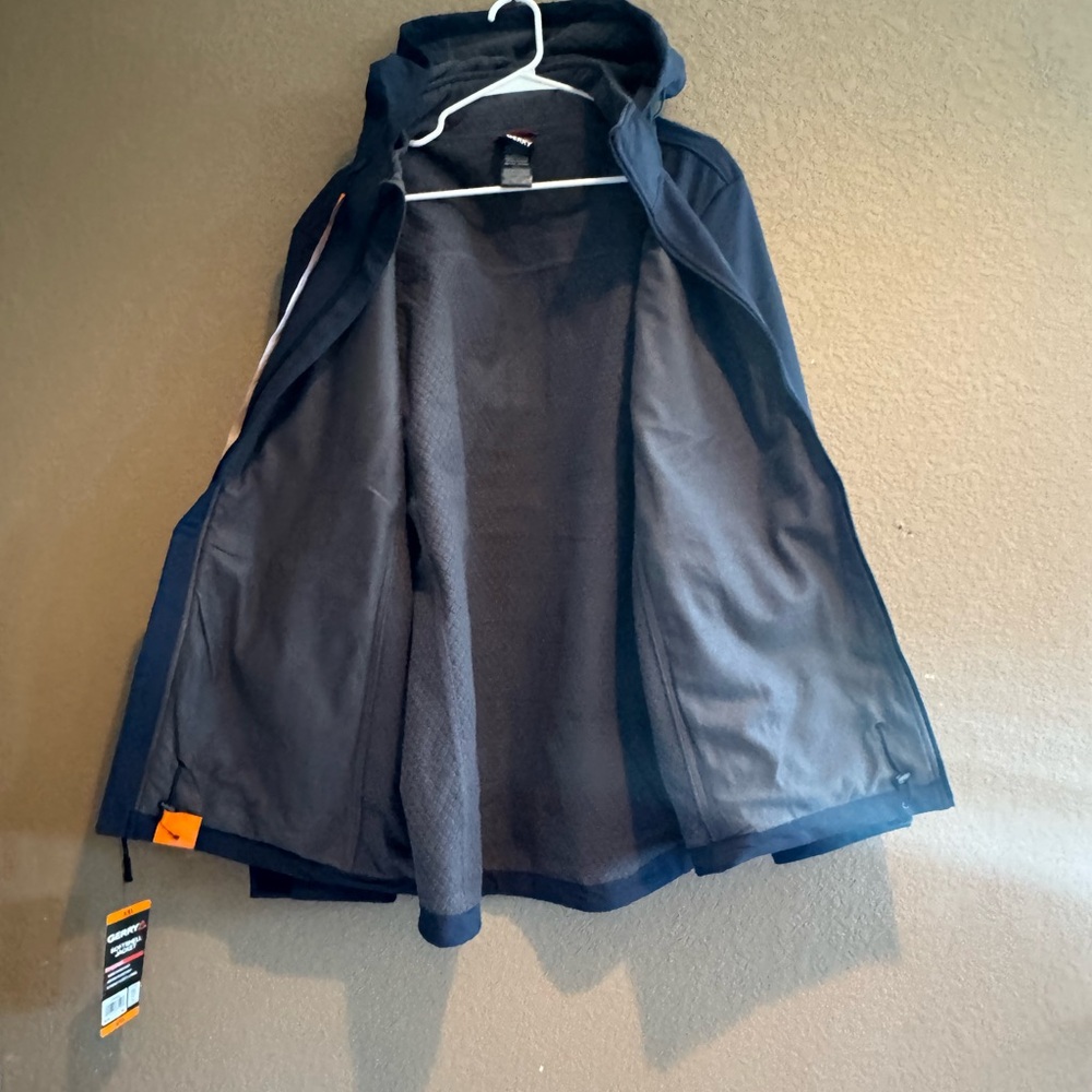 Gerry Men’s Hooded Softshell Jacket – Water & Wind Resistant Outdoor Coat - Picture 6 of 15
